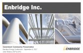 Enbridge Inc./media/Enb/Documents/Investor Relations... · Enbridge Inc. Legal Notice 2 ... whether written or oral, ... •One of the largest wind and solar power generation portfolios