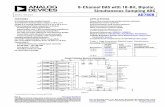 8-Channel DAS with 18-Bit, Bipolar, Simultaneous … DAS with 18-Bit, Bipolar, Simultaneous Sampling ADC Data Sheet AD7608 ... 781.461.3113 ©2011-2012 Analog Devices, Inc. ... Reading