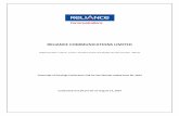 RELIANCE COMMUNICATIONS LIMITED · services through IT enabled platforms, ... Indian mobile broadband market in FY’ 2015 will continue to have stronger growth ... rollout of 3G