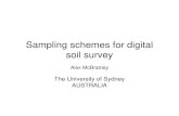 Sampling schemes for digital soil survey - Home | NRCS schemes for digital soil survey Alex McBratney The University of Sydney AUSTRALIA • Random catena sampling • Latin hypercube