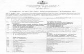 Notification OF KERALA Povver (A) Department Notification G.O ( Ms ) No: 25/ 2001/ PD Dated, Thiruvananthapuram, 7 th September 2001. S.R.O. No.852 I 2001 - In exercise of the powers
