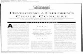 Developing a children's choir concert Angela Broeker …steinctys.weebly.com/.../broeker.childrens.choir.pdfarr. Scott Lewis arr. Jay Broeker arr. Malcolm Daiglish Songs of Praise