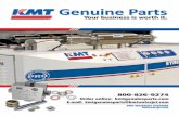 If you do not already have a kmtgenuineparts.com log-in ... Waterjet Parts Catalog_Rev.1_L.pdf · If you do not already have a kmtgenuineparts.com log-in, ... please contact KMT ...