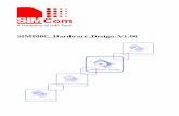 SIM800C Hardware Design V1 - Sabre Adv · SIM800C Hardware Design . Version . V1.00 . Date . ... This document contains proprietary technical information which is the ... SIM800C_Hardware_Design_V1.00