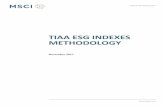 TIAA ESG Indexes Methodology - MSCI - MSCI · 2017-11-08 · 2.3 MSCI ESG BUSINESS INVOLVEMENT SCREENING RESEARCH MSCI ESG Business Involvement Screening Research ... Research divides