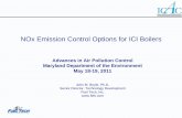 NOx Emission Control Options for ICI Boilers - … Emission Control Options for ICI Boilers Advances in Air Pollution Control Maryland Department of the Environment. ... PowerPoint