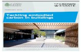 Reducing embodied carbon in buildings - Welcome to … embodied carbon... · 5 Reducing embodied carbon in buildings ... benefits to the local ... of more local sourcing and local