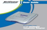 Contentsmedia.netcomm.com.au/public/assets/pdf_file/0014/14108/V...V100 User Guide YML749Rev1 2  Contents Introduction 4 Understanding VoIP ...