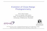 Evolution of Close-Range Photogrammetry - jade-hs.deiapg.jade-hs.de/iapg20/IAPG20-Fraser-Evolution of Close-Range...Block of 176 images, recorded from a DJI Inspire UAV. FBM auto-