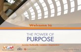 Welcome to - Power Of Purposepowerofpurpose.burson-marsteller.com/.../09/...Jeremy-presentation.pdf · – Indra Nooyi, Chairman PepsiCo The responsible company, The Economist, 15