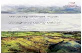 Annual Improvement Report Denbighshire County Council · National Assembly for the Wales Audit Office’s work. ... related public bodies, the Assembly Commission and National Health