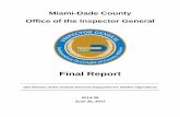 IG14-39 ASD FINAL REPORT 6.26.17 REDACTED …. OIG Final Report IG14-39_Review...Miami-Dade County Office of the Inspector General Final Report OIG Review of the Animal Services Department’s