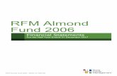 RFM Almond Fund 2006 - Rural Funds · RFM Almond Fund 2006 ARSN 117 859 391 Corporate Directory 1 Registered Office Level 2, 2 King Street DEAKIN ACT 2600 Responsible …