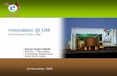 Innovation @ DM - IBM · Innovation @ DM A brief about SOA in DM 18 November, 2006 Abdul Hakim Malik Director – Information Technology Department, Dubai Municipality