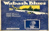 Wabash Blues [The Sensational Dance Craze] · pack—. my walk-ing shoes, lose Blues. those Wa-bash Blues. Patter Chorus Thru the syc- a-more the can-die 'Xpect to see the moon.ghineon