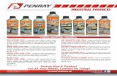 INDUSTRIAL PRODUCTS - Liftwayliftway.ca/wp-content/uploads/2015/10/Penray-Industrial-Products... · Penray Industrial Products Flyer.pdf RED GREASE 7001 - Lubricates and protects