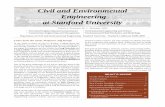 Civil and Environmental Engineering at Stanford University · • Structural Engineering and Geomechanics • Environmental Engineering and Science ... California 94305-4020 ... (Earthquake