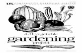 4-H vegetable gardening · farm to have a vegetable garden. It is possible to have an attractive, productive garden at ... landscape. Certain varieties of lettuce, kale, and cabbage