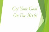 Get Your Goal On For 2016! - diabetessisters.org€¢ 2015 AADE Diabetes Educator of ... Mindful Eating ... triggers and identifying patterns, create a food environment that works