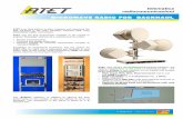 MICROWAVE RADIO FOR BACKHAUL - ATET Networking radio for... · XPIC Architetture with only 1 frequency; ... With device INUe you can create an intelligent network node ... Microwave