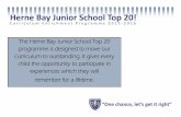 Herne ay Junior School Top 20! England. northwards, to Yorkshire Sculpture Park, where children will take part in a 3D outdoor sculpture workshop and enjoy the exhibition of famous
