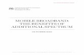 Mobile Broadband: The Benefits Of Additional Spectrum · 2014-06-19 · FCC STAFF TECHNICAL PAPER . Federal Communications Commission Mobile Broadband: The Benefits of Additional