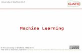 Machine Learning - GATE€”what is machine learning and why do we want ... may want to learn entity types ... • Genre detection: ...