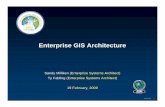 Enterprise GIS Architecture - Cloud Object Storage · Informix Spatial Files - Coverages - Shapes-Images Spatial Files ... ESRI Enterprise GIS Architecture Authoring Tier Presentation
