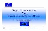 Single European Sky And Functional Airspace Blocks Library for... · Single European Sky And Functional Airspace Blocks ... improvements could save up to 4.8 mil tons of ... Energy