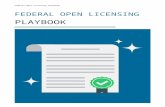 Federal Open Licensing Playbook (.doc) - Bureau of ... · Web viewFederal Open Licensing Playbook FEDERAL OPEN LICENSING PLAYBOOK 2 Federal Open Licensing Playbook 3 Contents Introduction