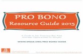 A Guide to San Francisco Bay Area Volunteer … bono attorneys are a precious resource to low-income people attempting to navigate a complex legal system without representation. Each