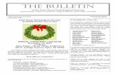The Bulletin - etgs.org Bullock Andrew Leath ... We will resume meeting on Thursday, January 28, ... Jackie Hood - Editor, The Bulletin - bulletin@etgs.org Scott Fitzgerald ...