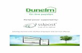 SSLPost ePortal User Guide Help Guide and FA… · ePortal account password, ... What happens if I am unable to access my e-payslip? Call Dunelm mypay support line on 0116-264-9398