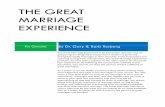 THE GREAT MARRIAGE EXPERIENCE - Squarespace GREAT MARRIAGE EXPERIENCE For Churches By Dr. Gary & Barb Rosberg The Great Marriage Experience is an interactive, dynamic and on‐ going
