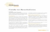 Guide to Resolutionsxfer.ndp.ca/2017/Documents/Guide_to_Resolutions_2017_EN.pdfFederal Council. 12. Resolutions adopted by Panel but not dealt with in plenary will be referred to the