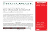 Best Poster — Photomask Technology 2017 Laser-Scan ... Senju-Asahi-cho, Adachi-ku, Tokyo 120-8551, Japan ... Frank E. Abboud, Intel Corp. ... Brian J. Grenon, Grenon Consulting