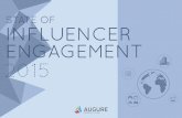 STATE OF INFLUENCER ENGAGEMENT 2015 - CRM … · EFFECTIVENESS OF INFLUENCER ENGAGEMENT BY ... drivers and best practices in ... The results of the study confirm that content marketing