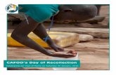 CAFOD’s Day of Recollection - WordPress.com · 30-01-2016 · CAFOD’s Day of Recollection Celebrating our Year of Mercy on Saturday 30 January, 2016. Year of Mercy In his apostolic