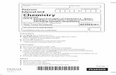 Chemistry Level... · Chemistry Advanced Unit 4: General Principles of Chemistry I – Rates, ... 0.0300 mol of magnesium chloride, prepared by burning magnesium in chlorine,