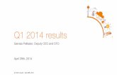 Q1 2014 resultsresults.orange.com/20140429-DB550F12/en/materials/ORANGE_201404… · Q1 2014 results – April 29th, 2014 * for 2G voice, 3G indoor coverage and all 4G KPIs, incl.