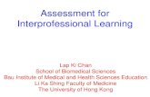 Assessment for Interprofessional Learning · Assessment for Interprofessional Learning ... Patient case analysis 40 48.2 ... iRAT vs. tRAT scores iRAT