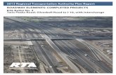 ROADWAY ELEMENTS: COMPLETED PROJECTS - … · 2013 Regional Transportation Authority Plan Report ROADWAY ELEMENTS: COMPLETED PROJECTS RTA Ballot No. 3 Twin Peaks Road: Silverbell