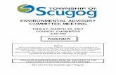 ENVIRONMENTAL ADVISORY COMMITTEE …calendar.scugog.ca/TownshipMeetings/Detail/2017-03-24...Scugog Environmental Advisory Committee Meeting #2 February 24, 2017 4 Mrs. Balika offered