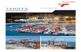 Tariff Brochure 2013 lr - Transnet Home Documents/Tariff Book 2013.pdf · HANDLING OF CONTAINERS AT CONTAINER TERMINALS 1. ... HANDLING OF VEHICLES AT RO-RO AUTOMOTIVE TERMINALS 1.