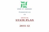 on ANNUAL STATE PLAN 2011-12 - Planning Commissionplanningcommission.nic.in/.../present/Jharkhand.pdf• JHARKHAND SKILL DEVELOPMENT MISSION ‐ESTABLISHED IN 2009 – HRD NODAL DEPT.