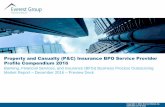 Property and Casualty (P&C) Insurance BPO Service … and C Insurance BPO SPC...Cognizant 16 CSC 21 EXL 26 ... This report uses Everest Group's proprietary PEAK Matrix to assess and