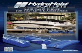 boatlift · HSLA casting with precision injection molded polyethylene bushings HSLA cast clevis Ultra Grip ... Water Lift™ has been engineered to keep the gal-
