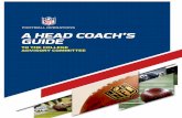 A HEAD COACH's GUIDE - NFL Football Operations€¦ · FOOTBALL OPERATIONS A HEAD COACH’s GUIDE ... NFL Football Operations Entering the NFL Draft as an underclassman poses ...