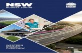 Western Sydney Overview - NSW Budget · booming economy, producing the highly ... NSW Treasurer. The Greater Sydney Commission’s draft plan Towards ... (11.1 per cent) » retail