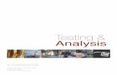 Testing & Analysis - kcp.com .• Gel permeation chromatography • Liquid chromatography ... •
